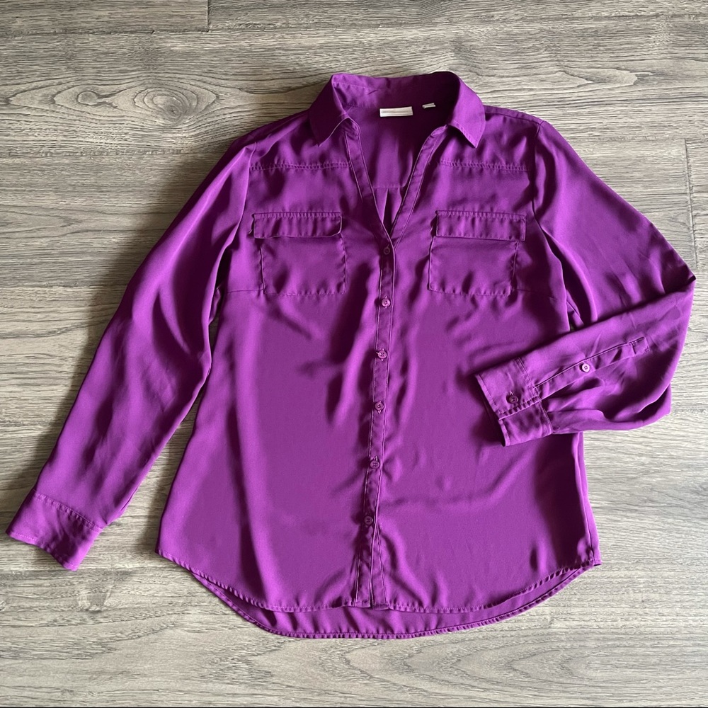 New York & Company Long Sleeves Blouse